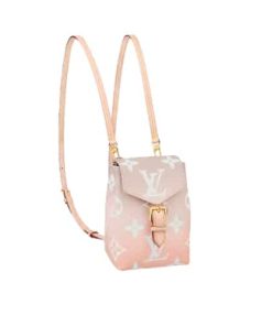 Alternative view of Louis Vuitton Blush Ombre Backpack Belt Bag Pink 19Cm