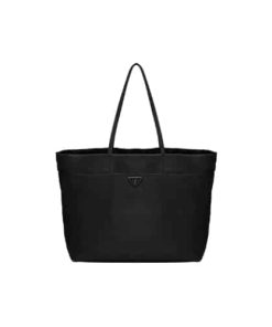 Alternative view of Prada Re-Nylon And Saffiano Leather Tote Bag Black 1Bg107Rv44F0002Vyox