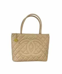 Alternative view of Chanel Medallion Tote Bag Beige 30Cm