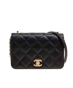 Alternative view of Chanel Small Foldable Bag Black 19Cm