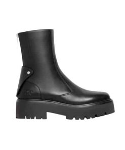 Celine Bulky Boots With Back Zip And Triomphe In Calfskin 352033554C38No