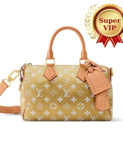 [Super Vip 1:1] Louis Vuitton Speedy P9 Bandoulière 25 Gold Kinsugi 25Cm M26305