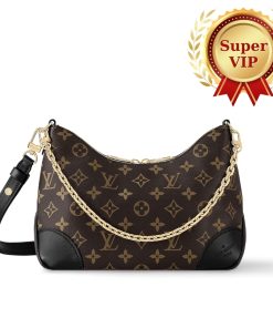 Alternative view of [Super Vip 1:1] Louis Vuitton Boulogne PM Monogram Black 26Cm M45831