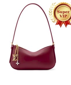 [Super Vip 1:1] Louis Vuitton Pochette Lv Bloom Red 29Cm M25650