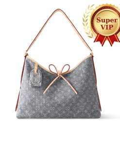 Alternative view of [Super Vip 1:1] Louis Vuitton Carryall MM Washed Gray 39Cm M13289