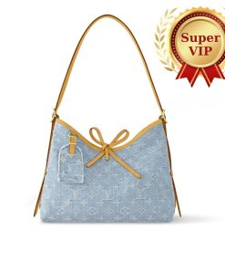 [Super Vip 1:1] Louis Vuitton Carryall PM Blue 29Cm M11462