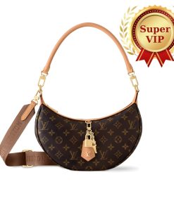 [Super Vip 1:1] Louis Vuitton Looping Bag Monogram Brown 28Cm M12939