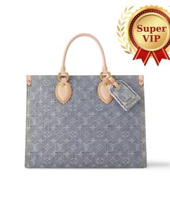 [Super Vip 1:1] Louis Vuitton Onthego MM Washed Gray 35Cm M13189