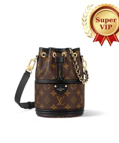 [Super Vip 1:1] Louis Vuitton Canoé Monogram Coated Canvas Brown 14Cm M83480