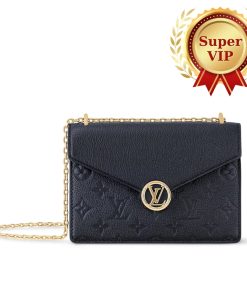 Alternative view of [Super Vip 1:1] Louis Vuitton Wallet On Chain Rosy Black 19Cm M13569