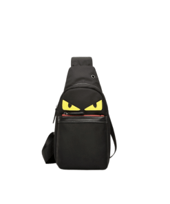 Alternative view of Fendi Crossbody Halloween Black Bag 26Cm