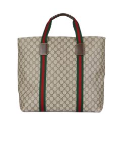 Alternative view of Gucci Gg Tender Medium Tote Bag ‎Beige Ebony 30Cm 763287 Fachl 8844