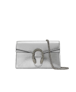 Alternative view of Gucci Women’S Dionysus Super Mini Crossbody Bag Silver 16Cm 476432 1Trbn 8173