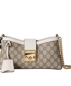 Gucci Padlock Small Shoulder Bag White 25Cm 811705 Khnkg 9761