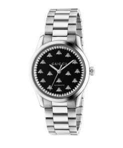 Gucci G Timeless Automatic Black Dial 38Mm Ya126283
