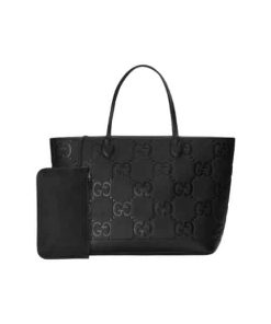 Alternative view of Gucci Jumbo Gg Large Tote Bag Black 40Cm 726755 Aaby0 1000