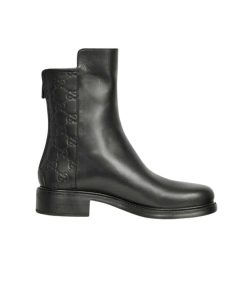 Alternative view of Gucci Leather Ankle Boots Black