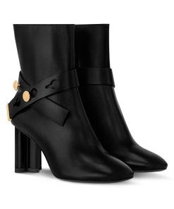 Alternative view of Louis Vuitton Silhouette Ankle Boot Black 1Adaqz