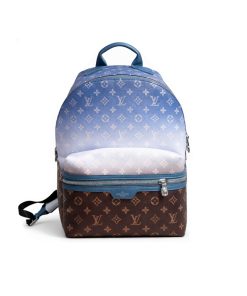 Louis Vuitton Discovery Backpack PM Monogram Pigment Blue 38cm M28025