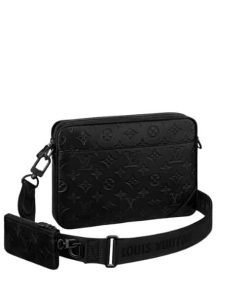 Alternative view of Louis Vuitton Duo Messenger Bag Black 25Cm M69827