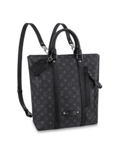 Alternative view of Louis Vuitton Tote Backpack In Black 39Cm M45221