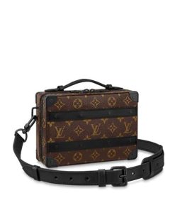 Alternative view of Louis Vuitton Handle Solf Trunk Brown Black 22Cm M45935