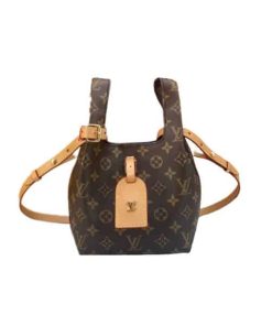 Alternative view of Louis Vuitton Bucket Tote Bag Monogram Canvas Brown 17Cm