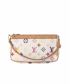 Alternative view of Louis Vuitton Pochette Accessoires Monogram Multicolore White 22Cm