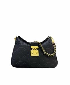 Louis Vuitton Lv Twinny Monogram Canvas Black 27Cm