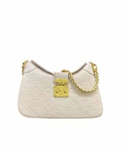 Louis Vuitton Lv Twinny Monogram Canvas White 27Cm
