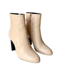 Louis Vuitton Silhouette Ankle Boot Beige