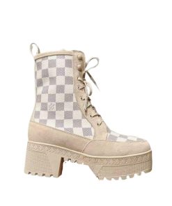 Alternative view of Louis Vuitton Laureate Platform Desert Boot Damier Azure