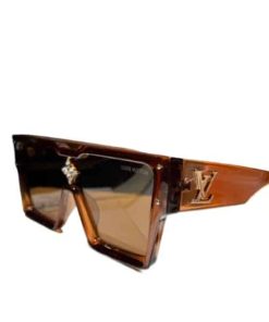 Alternative view of Louis Vuitton Cyclone Sunglasses Brown