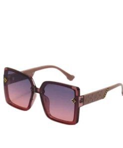 Alternative view of Louis Vuitton Monogram Square Glasses Purple