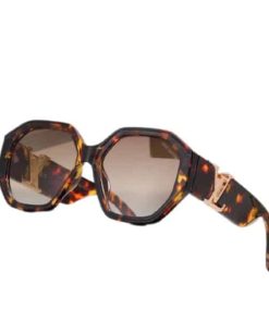 Alternative view of Louis Vuitton Lv Icon Round Glasses Dark Tortoise Brown