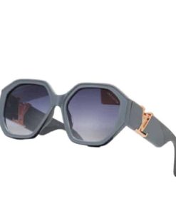 Alternative view of Louis Vuitton Lv Icon Round Glasses Grey