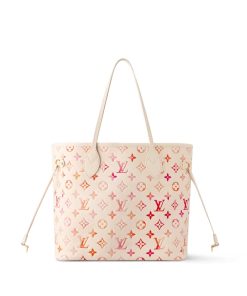 Alternative view of Louis Vuitton Neverfull MM Sunrise Aquarelle 32Cm M47080