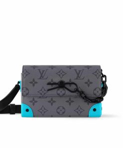 Louis Vuitton Steamer Wearable Wallet Turquoise 17Cm M11496