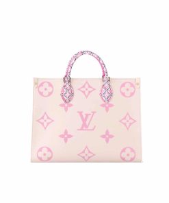 Alternative view of Louis Vuitton By The Pool On The Go PM Tote Bag Pink 34Cm M22976