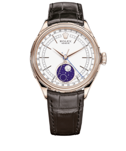 Rolex Cellini Moonphase White 39Mm 50535