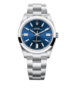 Alternative view of Rolex Oyster Perpetual Navy Blue 41Mm 124300 0003