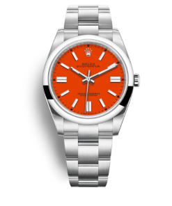 Rolex Oyster Perpetual Red 41Mm 124300