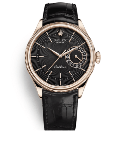 Rolex Cellini Date Black Dial And Everose Gold 39Mm 50515 0011