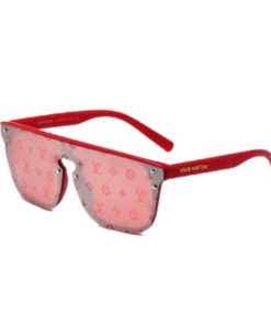 Alternative view of Louis Vuitton Waimea Sonnenstrongrille Pink Monogram Sunglasses
