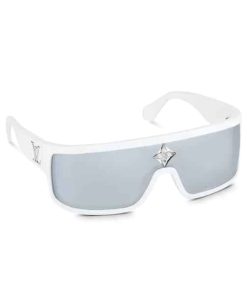 Louis Vuitton Cyclone Sport Mask Sunglasses White Z1742U