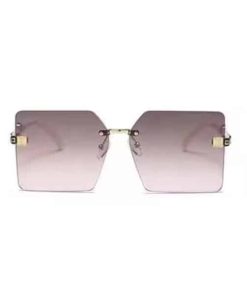 Alternative view of Louis Vuitton One Square Pink Sunglasses