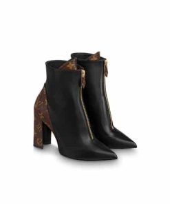 Louis Vuitton Matchmake Ankle Boots Black 1A84Sb