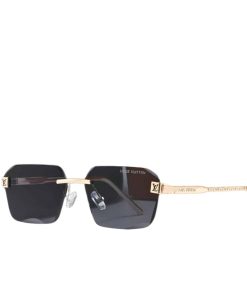 Louis Vuitton Lv Low Square Sunglasses Black
