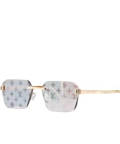 Alternative view of Louis Vuitton Lv Low Square Sunglasses Pure White