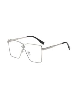 Louis Vuitton Cyclone Metal Sunglasses Transparent Silver Z1701U